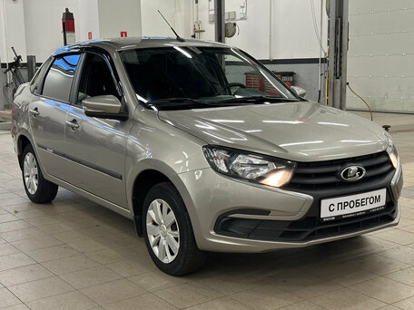 2022 Lada (ВАЗ) Granta I Рестайлинг, бежевый, 645000 рублей, вид 2