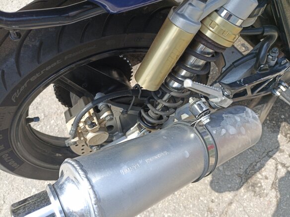 1997 Honda CB 400 Super Four, синий, 280000 рублей - вид 9