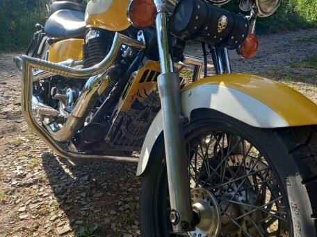 1996 Honda VT 1100, белый, 430000 рублей, вид 3