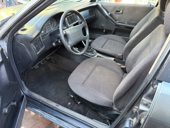 1989 Audi 80 IV (B3), серый, 85000 рублей - вид 7