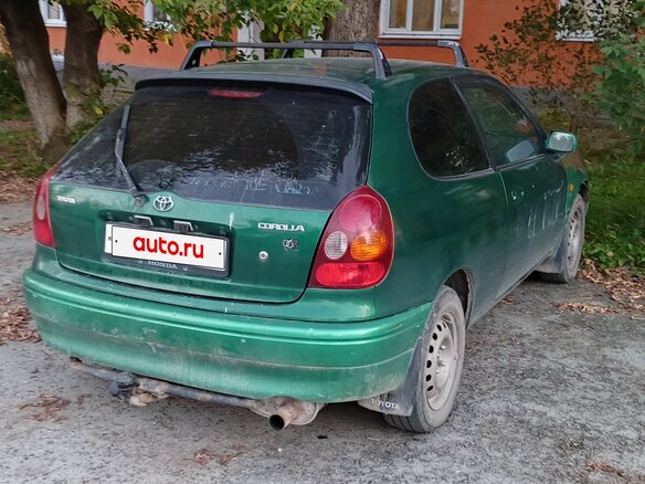 1997 Toyota Corolla VIII (E110), зелёный, 150000 рублей - вид 1