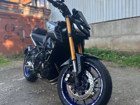 2019 Yamaha MT-09 (FZ-09), синий, 970000 рублей, вид 2