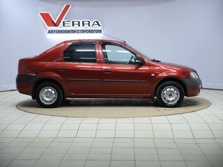 2009 Renault Logan I, красный, 250000 рублей, вид 4