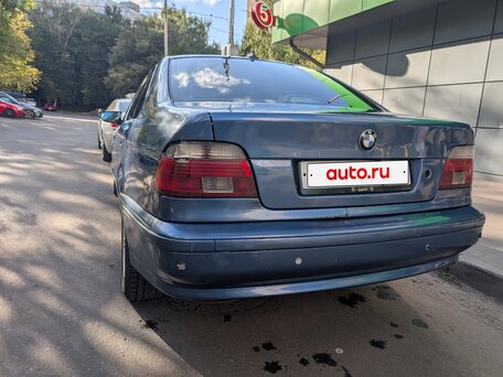 2001 BMW 5 серии 520i IV (E39) Рестайлинг, синий, 500000 рублей, вид 2