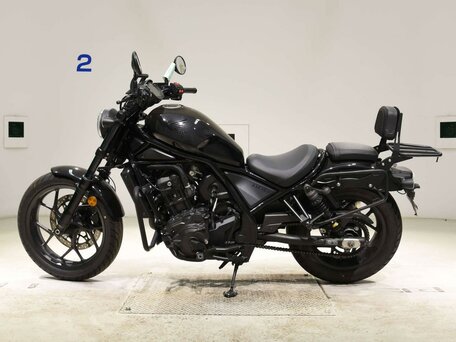 2023 Honda CMX 1100 Rebel, чёрный, 977000 рублей, вид 1