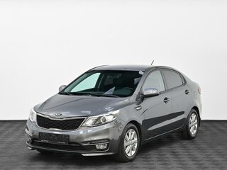 2016 Kia Rio III Рестайлинг, серый, 865000 рублей, вид 3