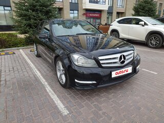 2012 Mercedes-Benz C-Класс 180 BlueEFFICIENCY III (W204) Рестайлинг, чёрный, 1450000 рублей, вид 4