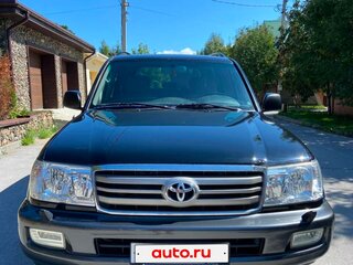 2006 Toyota Land Cruiser 100 Series Рестайлинг 2, чёрный, 3200000 рублей, вид 4