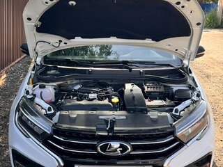 2023 Lada (ВАЗ) Vesta I Рестайлинг (NG), белый, 850000 рублей, вид 3