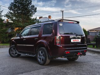 2008 Honda Pilot II, красный, 1730000 рублей, вид 4