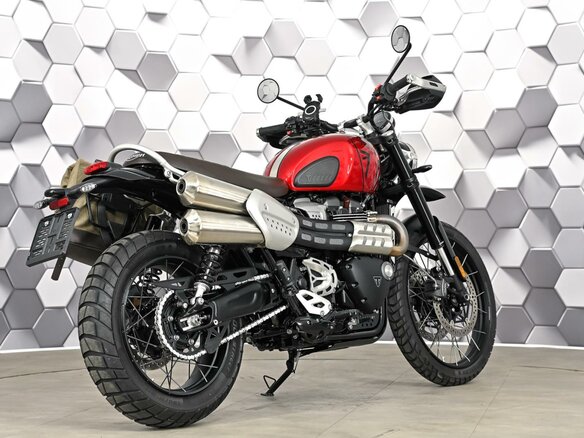 2024 Triumph Scrambler, красный, 1377000 рублей - вид 6