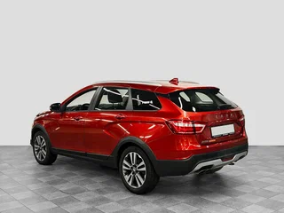 2018 Lada (ВАЗ) Vesta SW Cross I, красный, 1145000 рублей, вид 4
