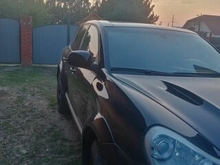 2005 Porsche Cayenne Turbo I (955), чёрный, 1350000 рублей, вид 3