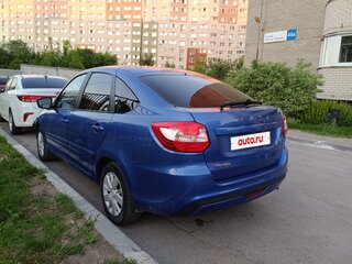 2019 Lada (ВАЗ) Granta I Рестайлинг, синий, 640000 рублей, вид 5
