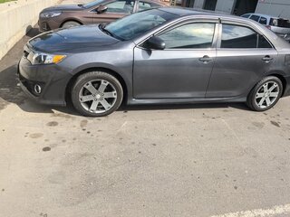 2014 Toyota Camry US Market VII (XV50), серый, 1200000 рублей, вид 4