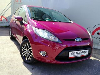 2008 Ford Fiesta Mk6, красный, 600000 рублей, вид 4
