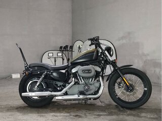 2008 Harley-Davidson Sportster 1200, зелёный, 747000 рублей, вид 2