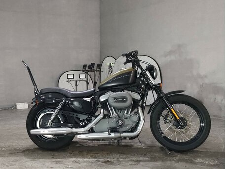 2008 Harley-Davidson Sportster 1200, зелёный, 747000 рублей, вид 2