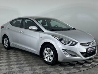 2015 Hyundai Elantra V (MD) Рестайлинг, серебристый, 1180000 рублей, вид 1