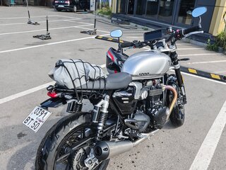 2025 Triumph Speed Twin, серебристый, 1400000 рублей, вид 4
