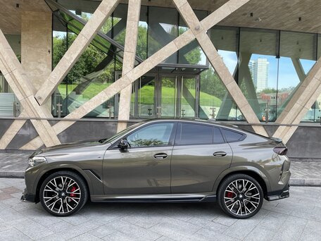 2019 BMW X6 40i III (G06), зелёный, 6690000 рублей, вид 3