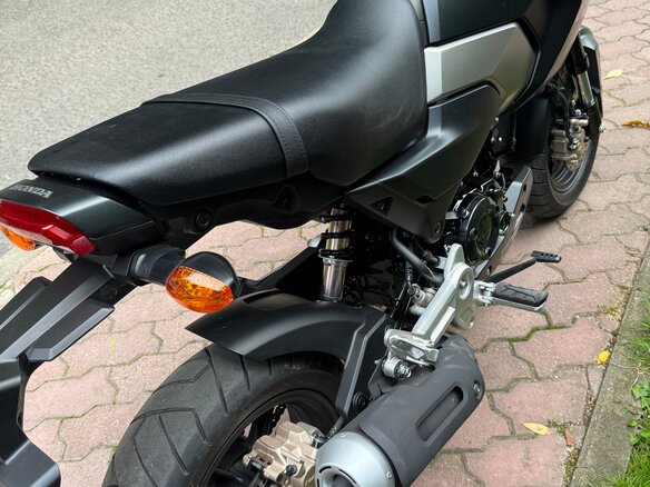 2021 Honda MSX125 Grom, чёрный, 345000 рублей - вид 8