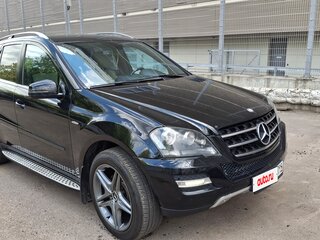 2011 Mercedes-Benz M-Класс 350 II (W164) Рестайлинг, чёрный, 2100000 рублей, вид 1