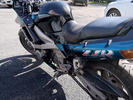 1994 Kawasaki ZZR 400, чёрный, 270000 рублей, вид 3