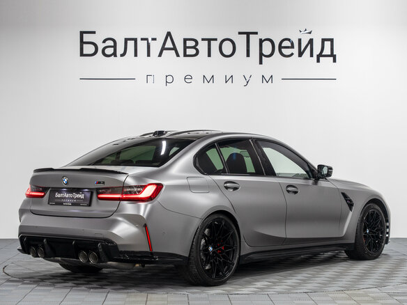2024 BMW M3 Competition Package VI (G80) Рестайлинг, серый, 14490000 рублей - вид 7