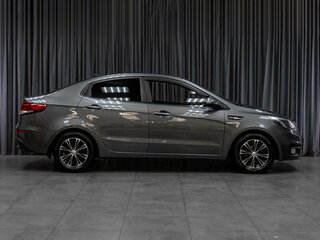 2017 Kia Rio III Рестайлинг, серый, 1189000 рублей, вид 5