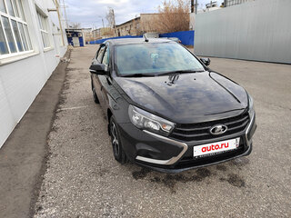 2017 Lada (ВАЗ) Vesta I, чёрный, 890000 рублей, вид 2