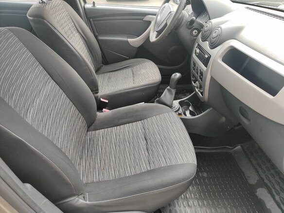 2010 Renault Logan I Рестайлинг, бежевый, 339000 рублей - вид 8