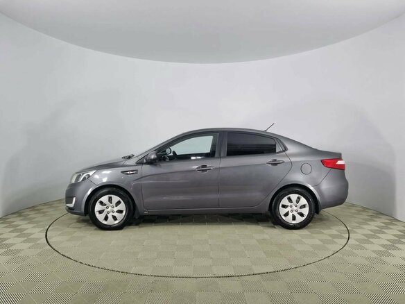 2012 Kia Rio 4-speed III, серый, 739000 рублей - вид 7