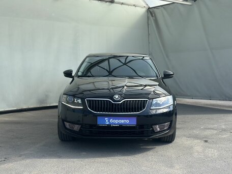 2013 Skoda Octavia III (A7), чёрный, 1152000 рублей, вид 3