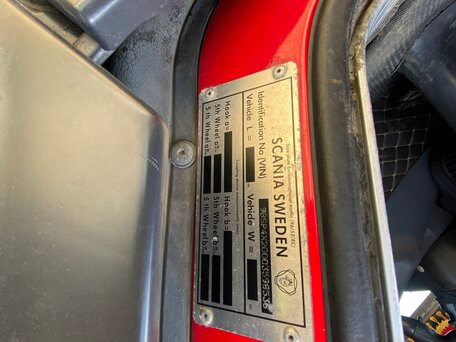 2007 Scania P-series, красный, 5500000 рублей, вид 5