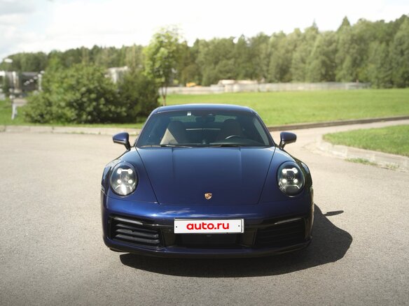 2021 Porsche 911 Carrera 4S VIII (992), синий, 14700000 рублей - вид 1