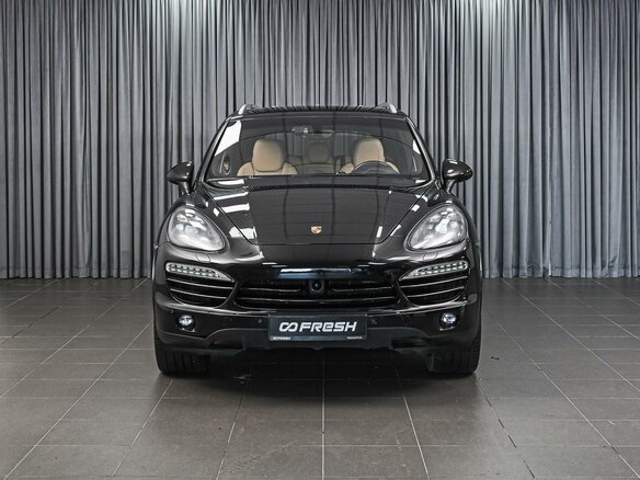 2014 Porsche Cayenne S Diesel II (958), чёрный, 3715000 рублей - вид 2