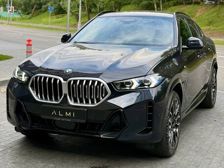 2025 BMW X6 40i III (G06) Рестайлинг, синий, 12800000 рублей, вид 1