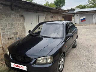 2008 Hyundai Accent III, чёрный, 360000 рублей, вид 1