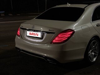 2014 Mercedes-Benz S-Класс 500 Long VI (W222, C217), белый, 2950000 рублей, вид 4