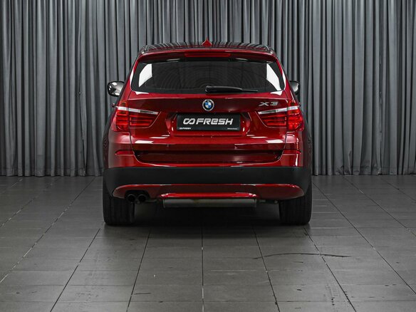 2012 BMW X3 28i xDrive II (F25), красный - вид 3