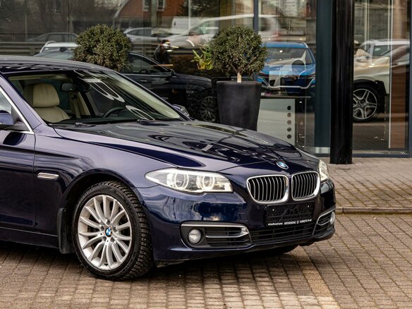 2016 BMW 5 серии 528i xDrive VI (F10/F11/F07) Рестайлинг, синий - вид 7