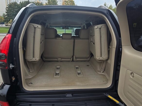 2008 Toyota Land Cruiser Prado 5-speed 120 Series Рестайлинг, чёрный - вид 38