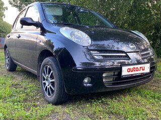 2006 Nissan Micra III (K12), чёрный, 600000 рублей, вид 1