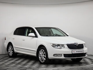 2012 Skoda Superb II, белый, 784777 рублей, вид 3
