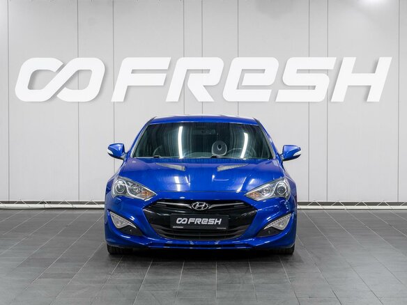 2012 Hyundai Genesis Coupe I Рестайлинг, синий, 1449000 рублей - вид 2