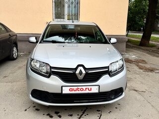 2017 Renault Logan II, серебристый, 1000000 рублей, вид 1