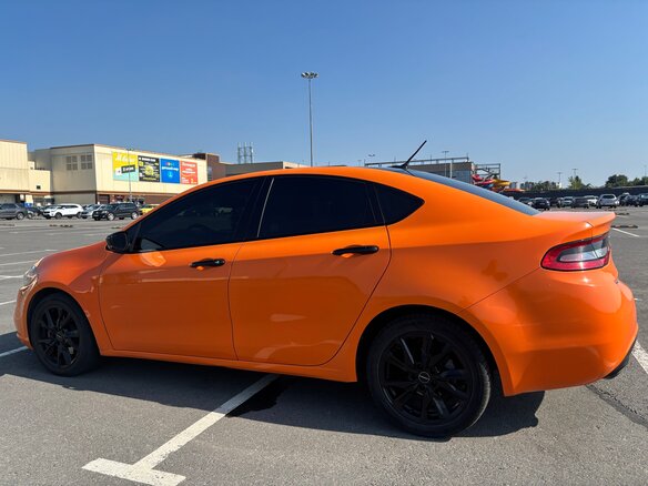 2013 Dodge Dart PF, оранжевый, 830000 рублей - вид 6