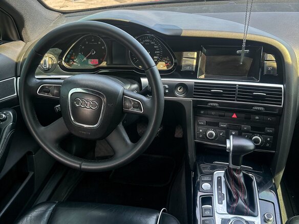 2010 Audi A6 III (C6) Рестайлинг, чёрный, 1200000 рублей - вид 9