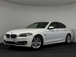 2013 BMW 5 серии 528i xDrive VI (F10/F11/F07) Рестайлинг, белый, 1824000 рублей, вид 1